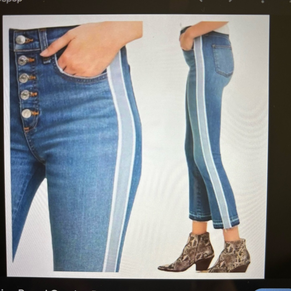 Veronica Beard Carolyn Baby Boot cut jeans sz 26
